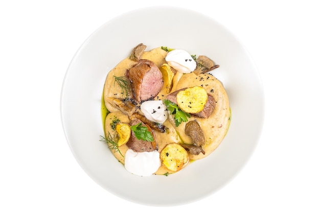 Gotowe danie na talerzu